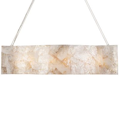 Sustainable Shell Big Linear Suspension by Varaluz - Starlight Lighting USA and Canada
